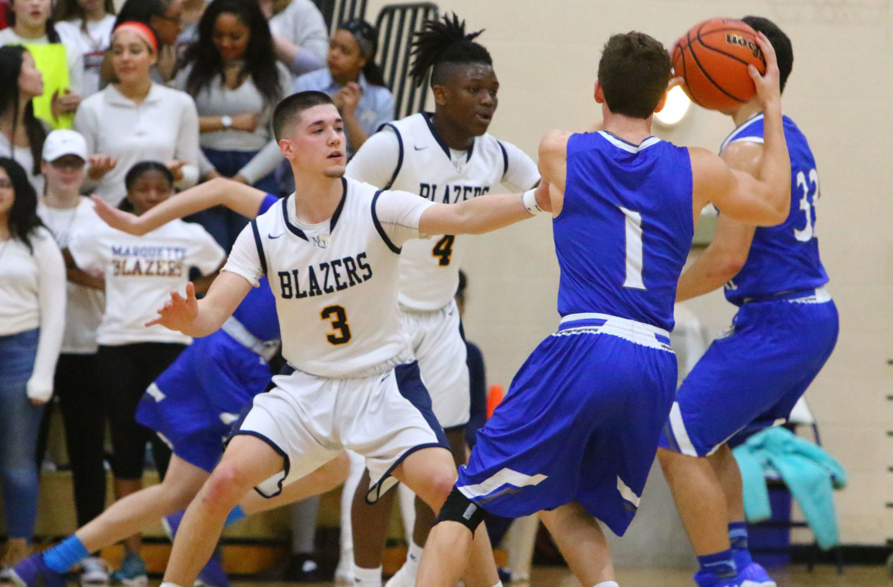 Gallery: Lake Central at Marquette Catholic boys basketball